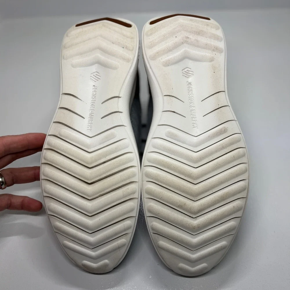 Men's Johnston & Murphy Men's Amherst 2.0 Knit Plain Toe sneakers size 11 - Picture 7 of 11